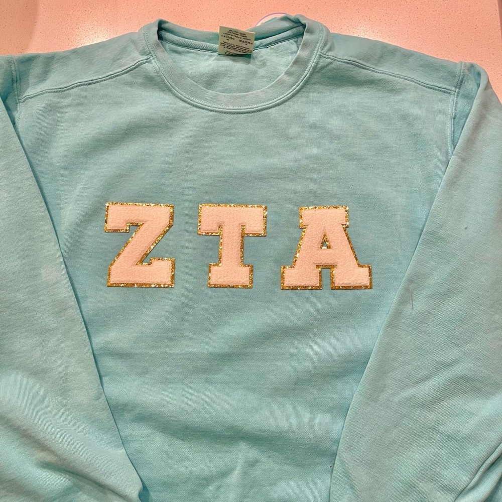 Customizable Comfort Colors Crewneck ( Sorority or Monogram )